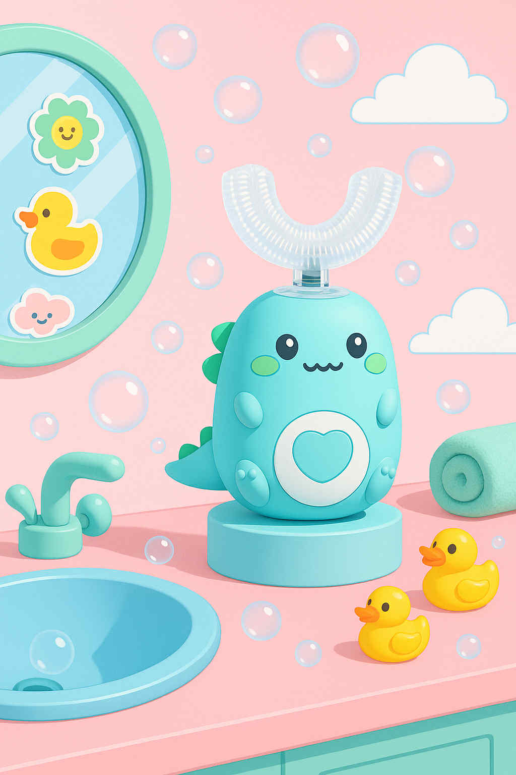 Brosse à dent éléctrique pour enfants